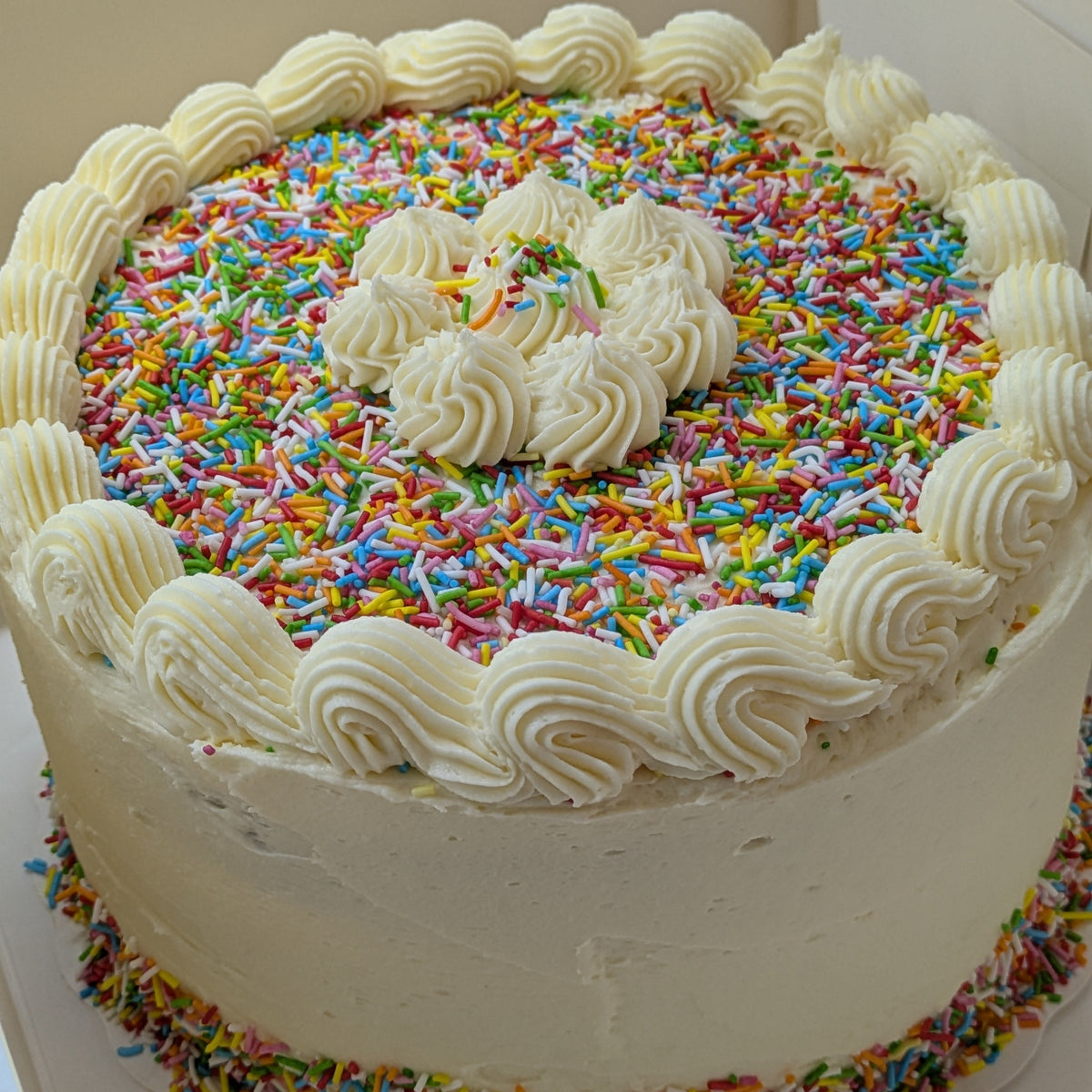 Tarta de Vainilla