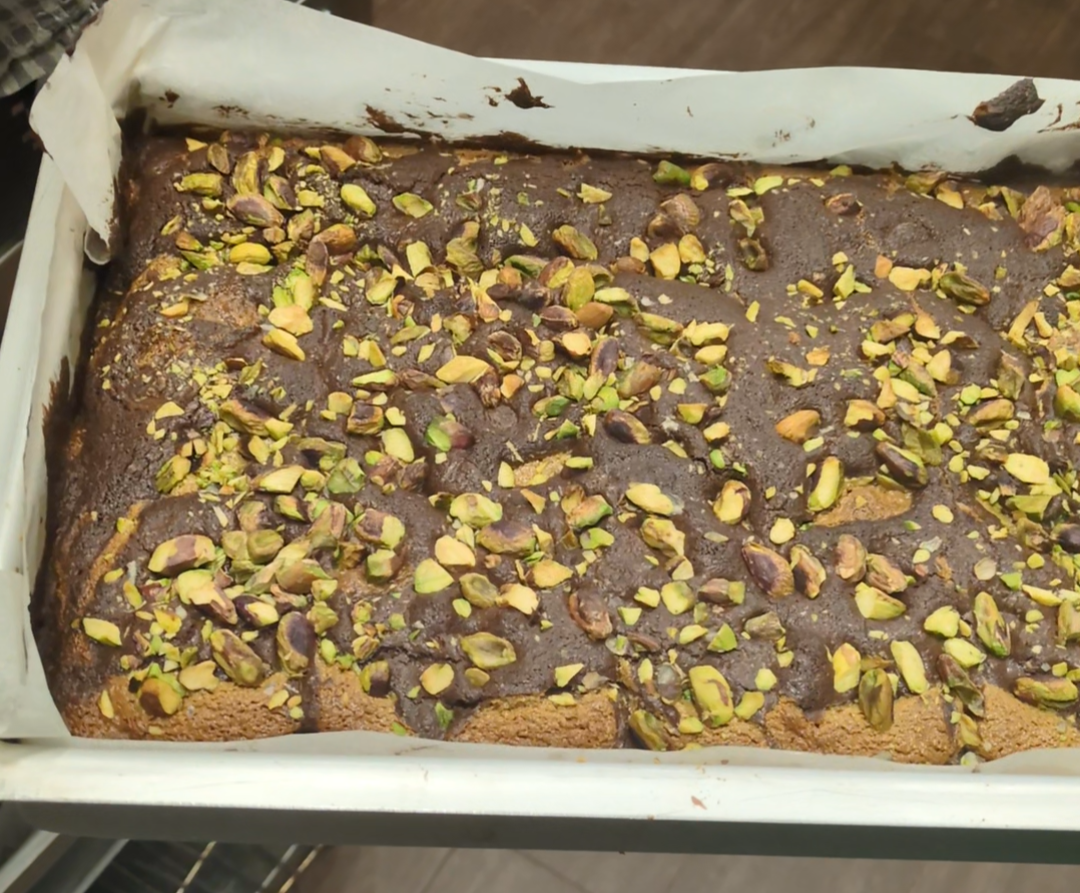 Pistacho Brownie
